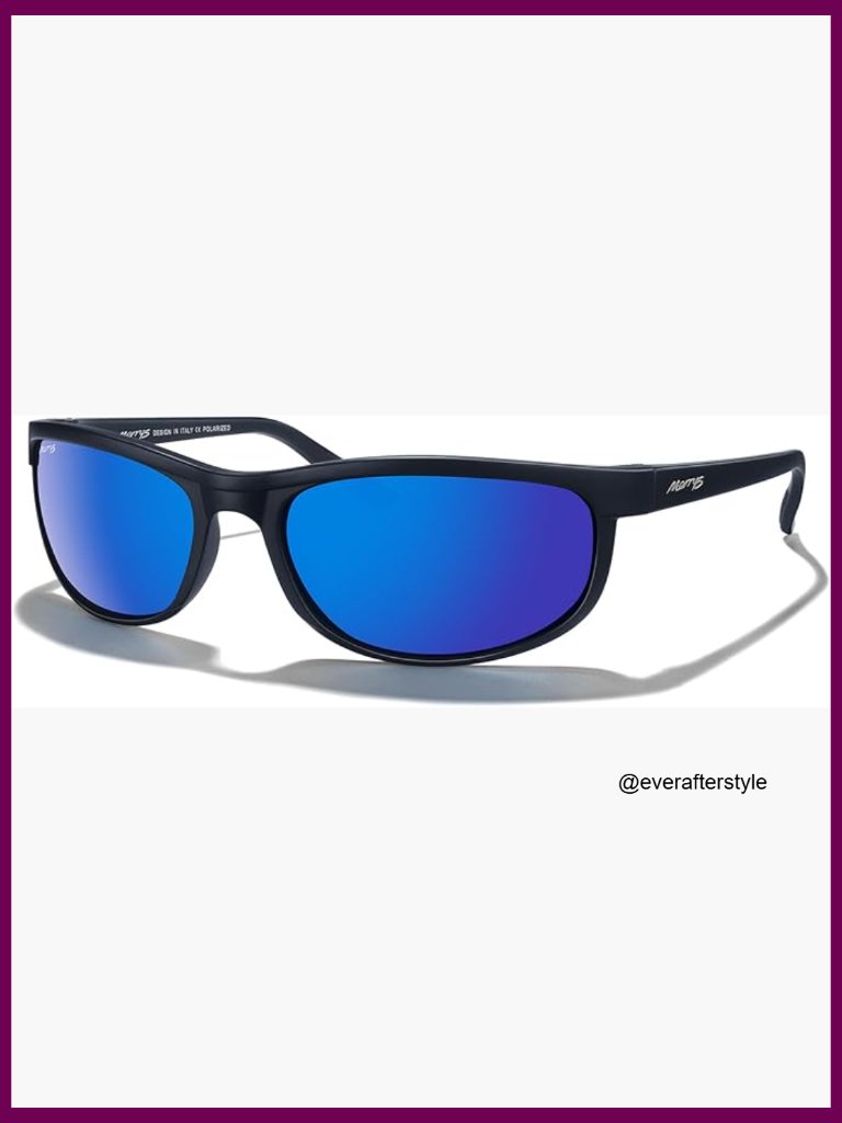 Wrap Around Sport Polarized Sunglasses With Tr90 Frames For Driving Fishing
